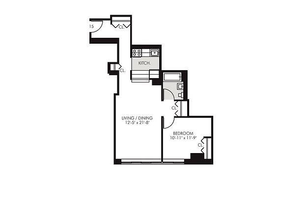 2nd image of 45 Wall St APT 515
