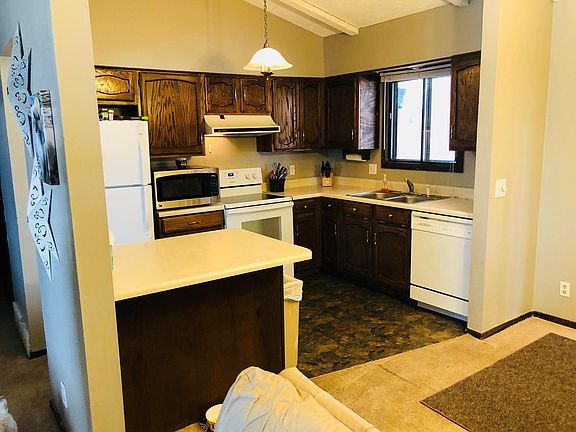 Kitchen Opens to Dining Area
