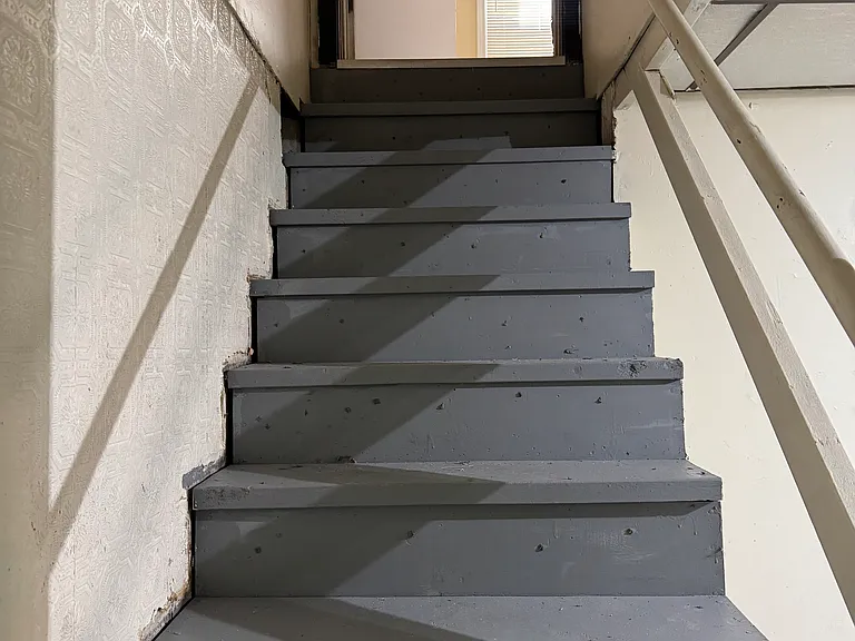 Basement steps