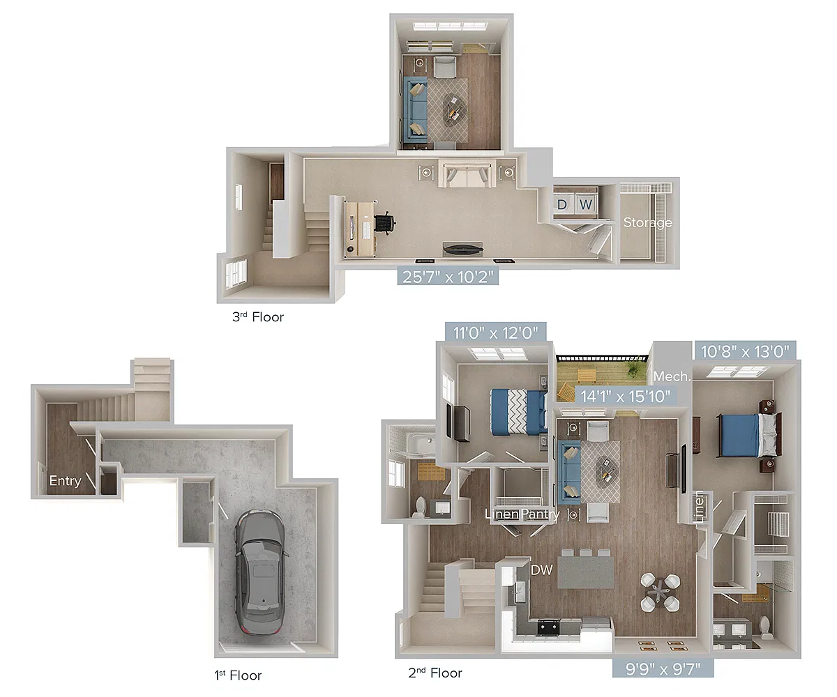 Floor plan B2L-1675