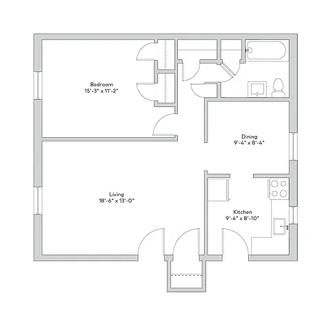 Floor plan RTG-1b1b