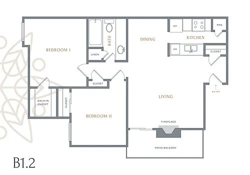 Floor plan B1 Villa