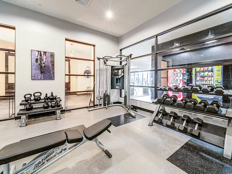13-University Edge Greenville _ Dickinson Lofts-Fitness Center