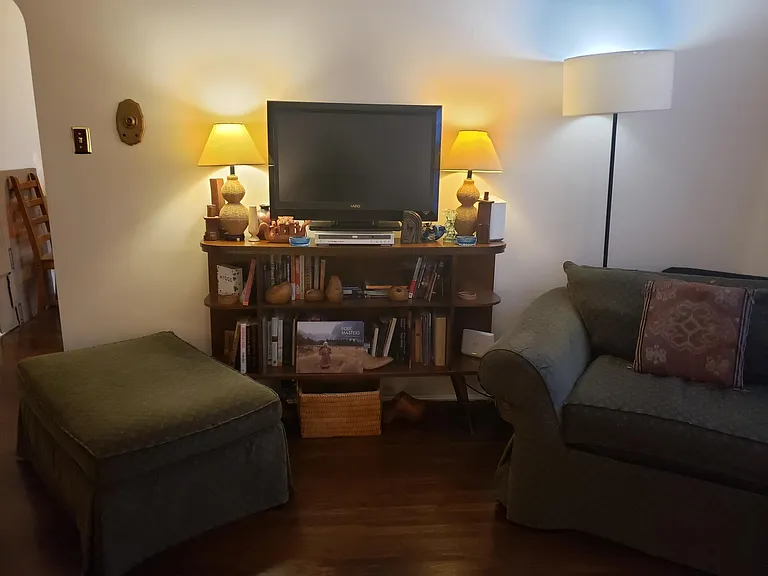 Living room with Smart TV