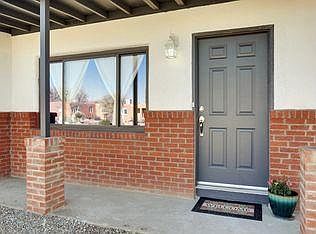 Insulated front door and front patio