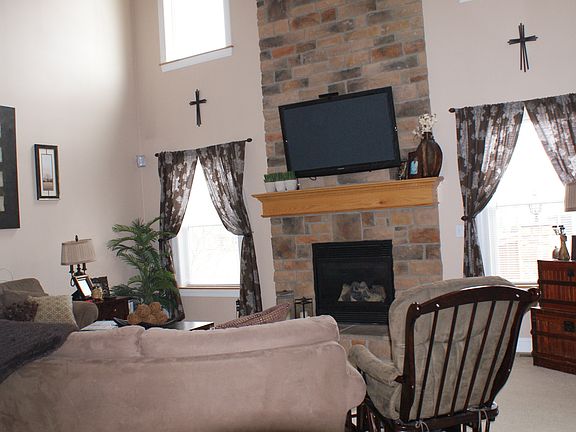 Floor To Ceiling Fireplace