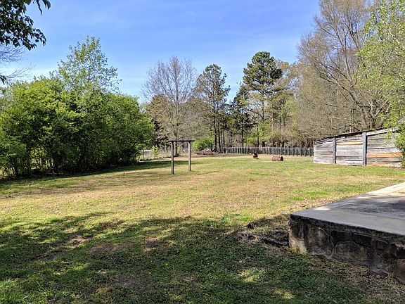 Huge flat back yard