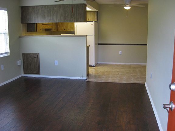 View inside from front door.