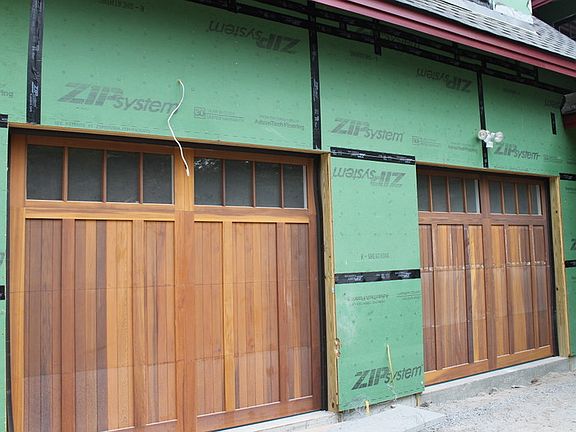 Beautiful Wood Garage Doors