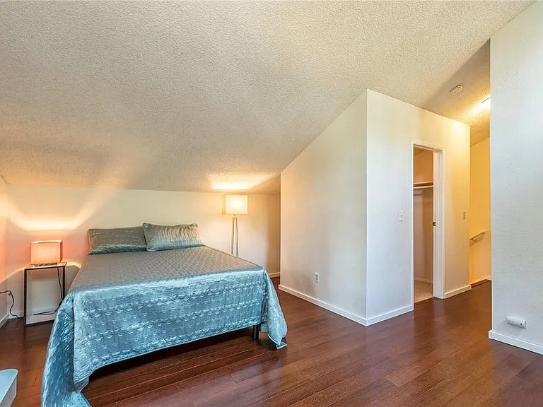 Master Bedroom upstairs with Walk-in Closet and Full Bath