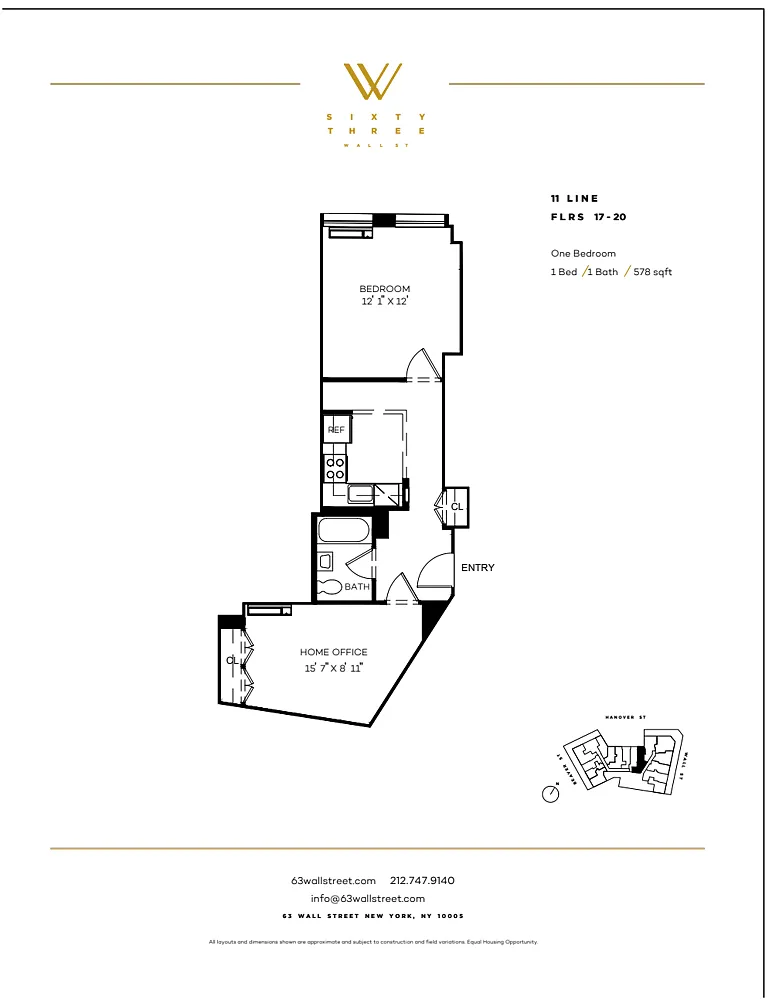 Building Photo - 63 Wall St #1711