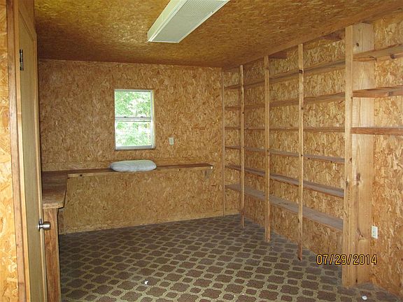 inside shop/storageroom