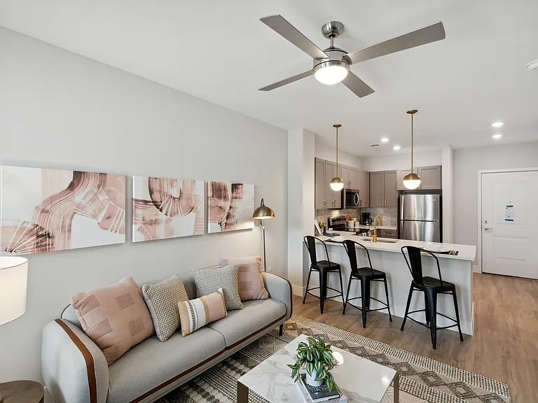 Model Living Area