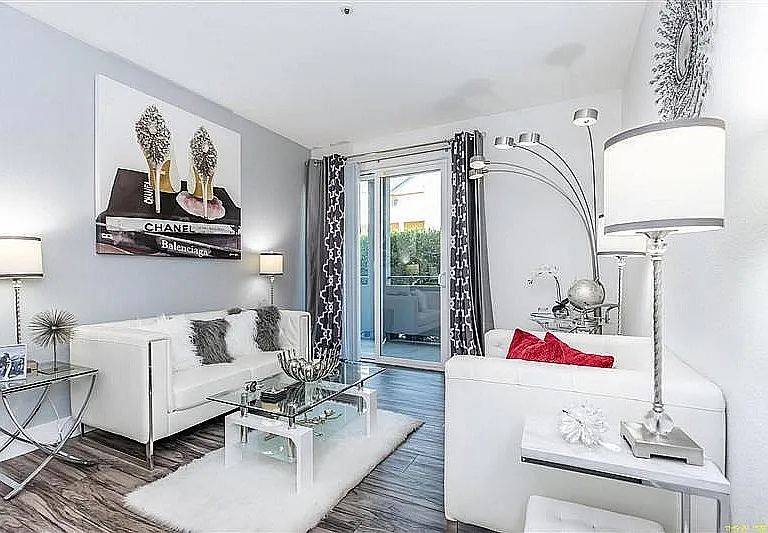 Citrine living room dinning aread pov