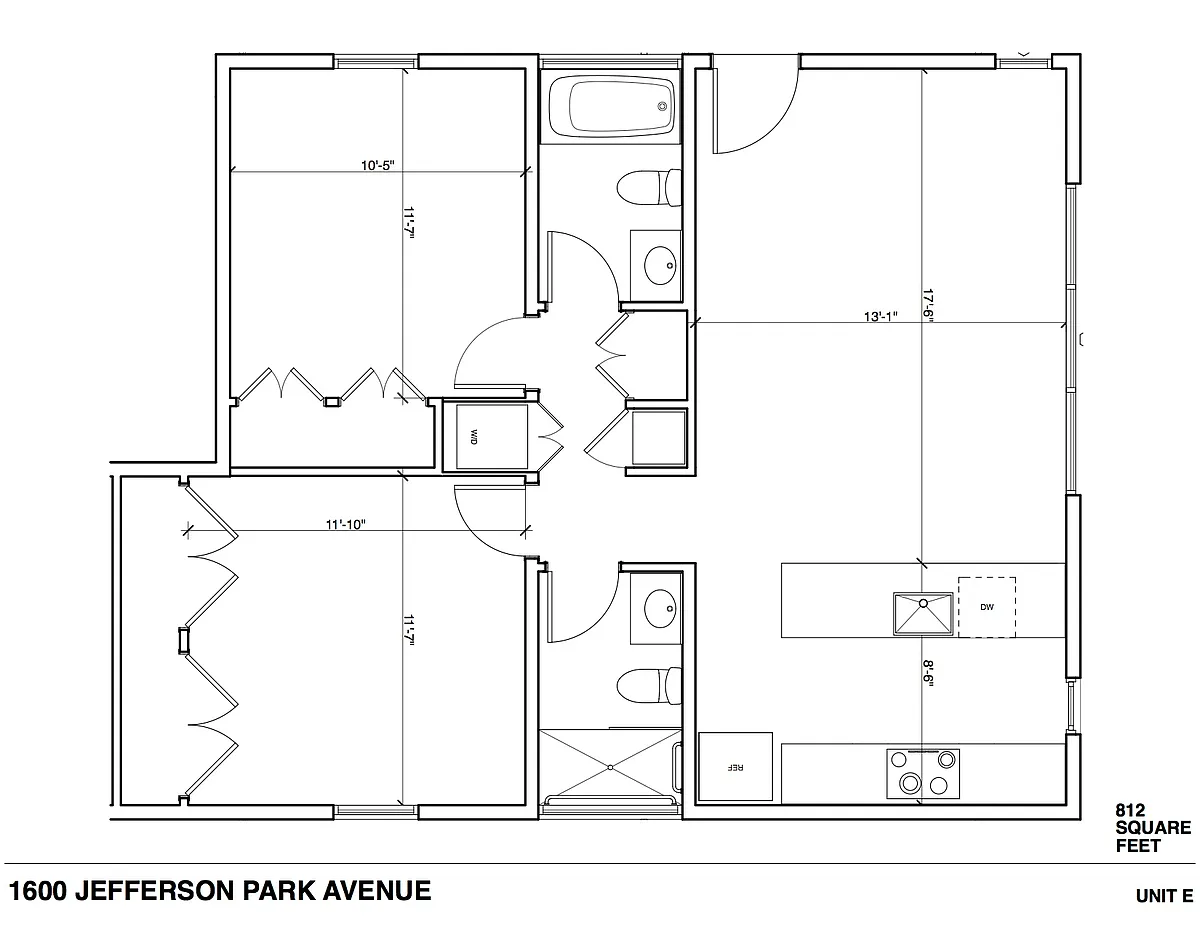 Floor plan Easy Rider