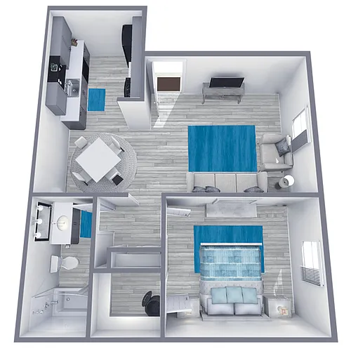 Floor plan A2 Bronze