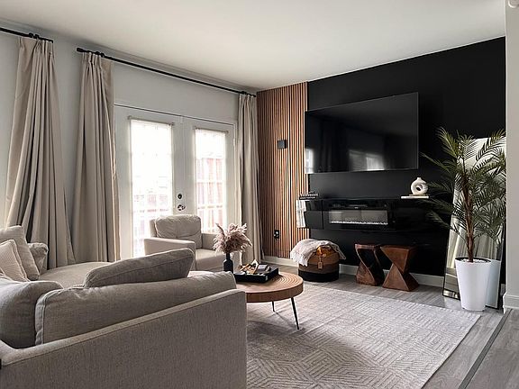 Current living room design