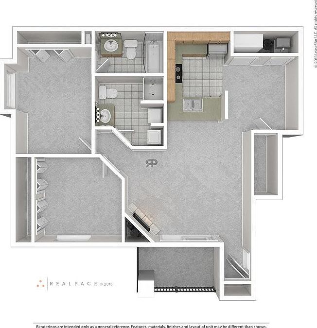 Non-Furnished Floorplan
