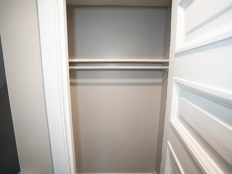 Hall closet