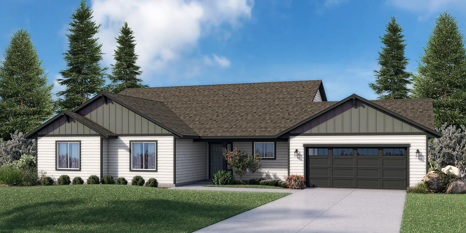 The Saratoga - Build on Your Land Plan, Mid Columbia Valley - Build On Your Own Land - Design Center photo 1