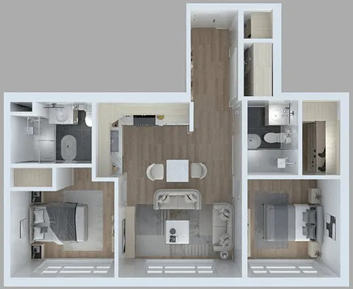 Floor plan B1