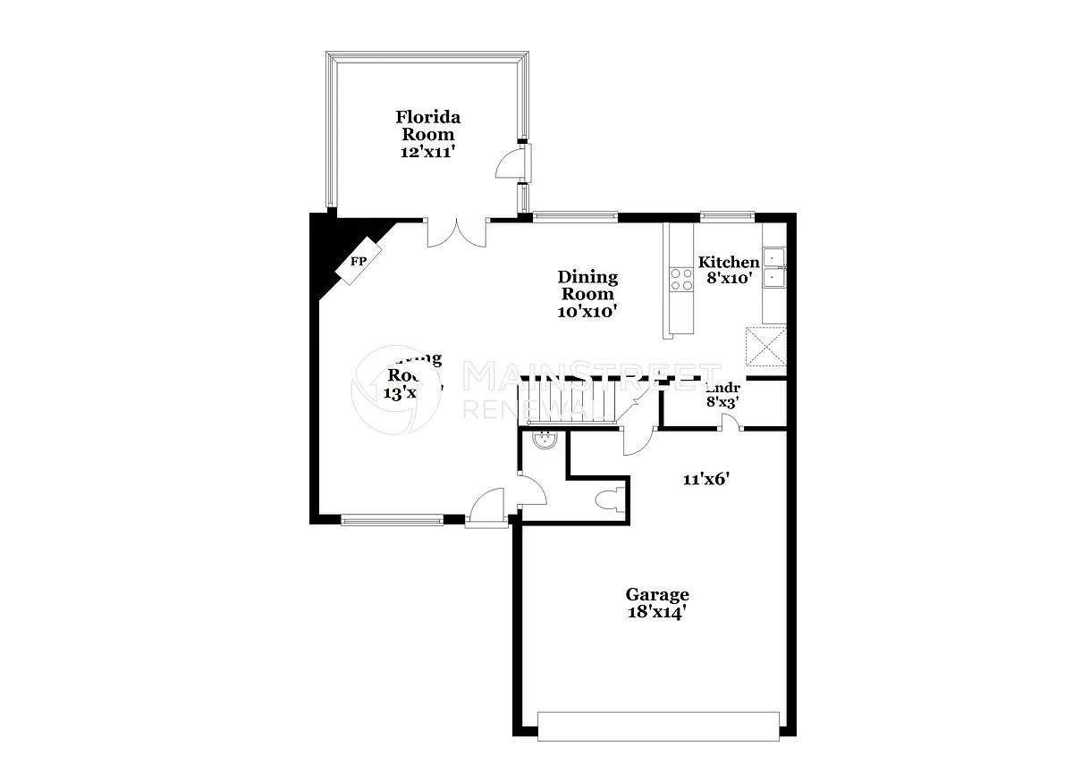 Floor Plan - 8077 Cumberland Gap Trl