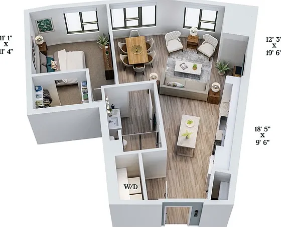 B5 | 1x1 | 771 sq ft B5 | 1x1 | 771 sq ft