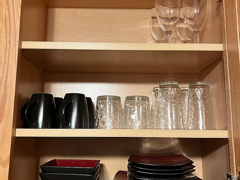 Dishes and glassware