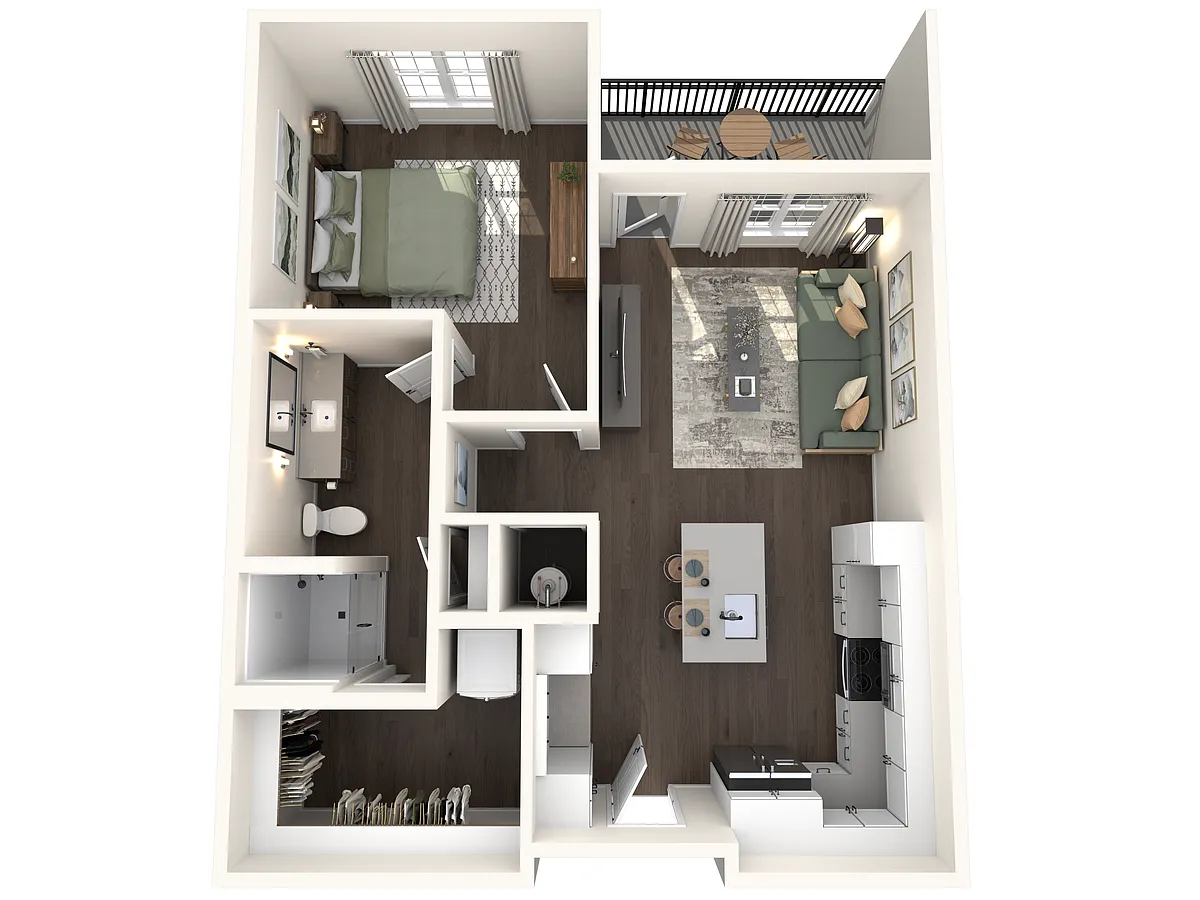 Floor plan Bitter-Berry