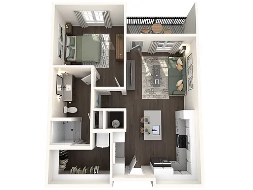 Floor plan Bitter-Berry