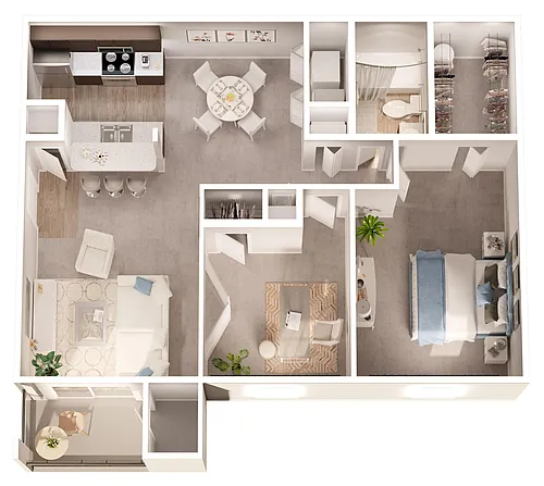 Floor plan Barbados Den Style