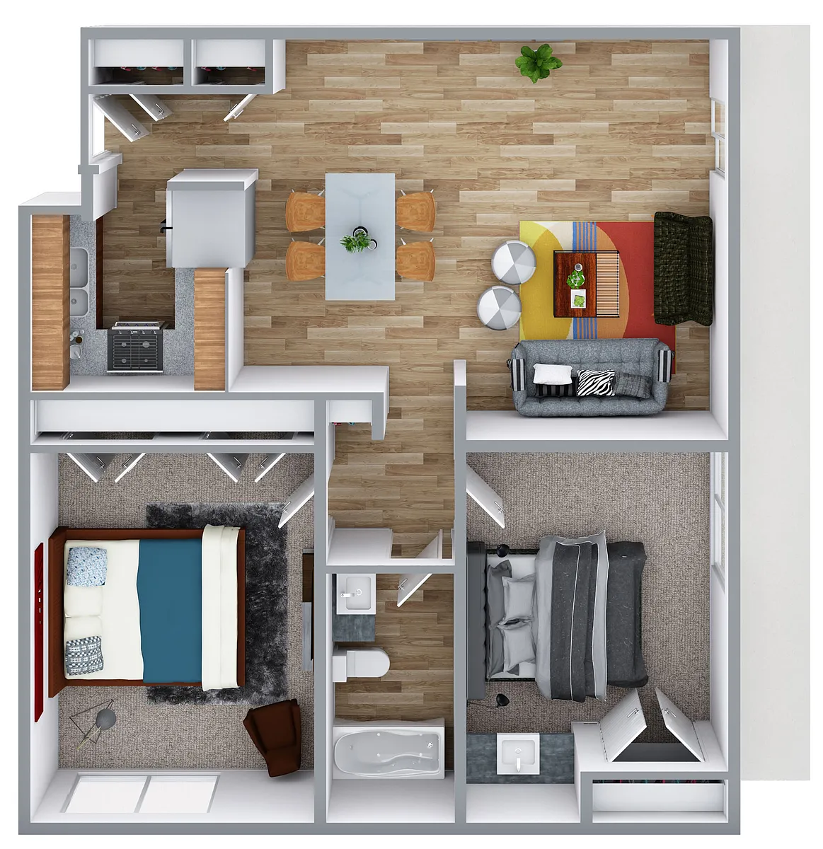 Floor plan B2