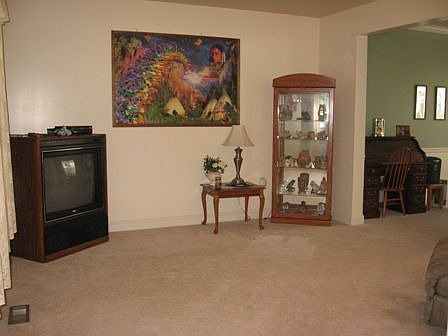 Formal Living Room With 9-Foot Ceilings