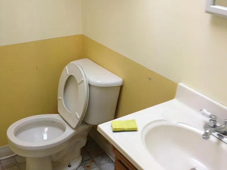 Bathroom Sink and Toilet