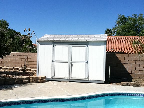 One of two sheds