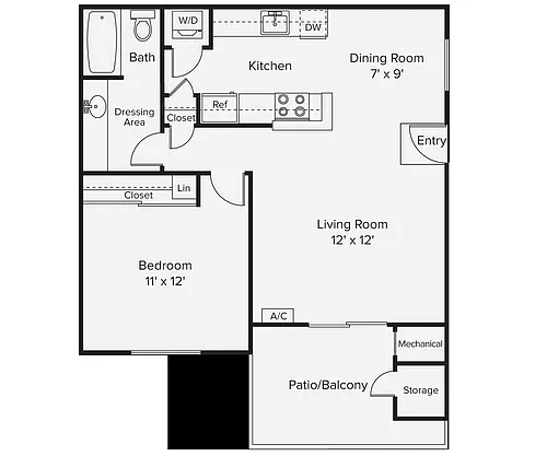 Floor plan A1