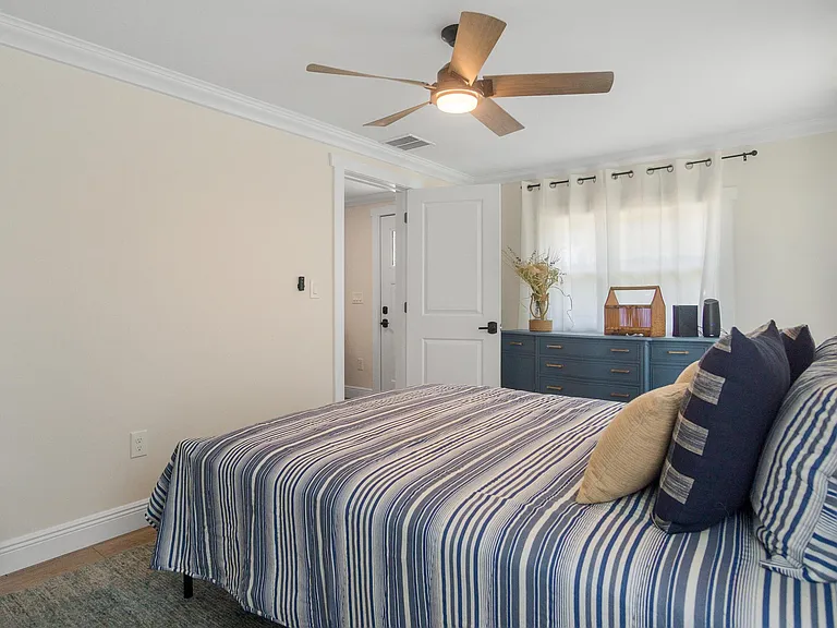 Bedroom 1 with Queen bed.
