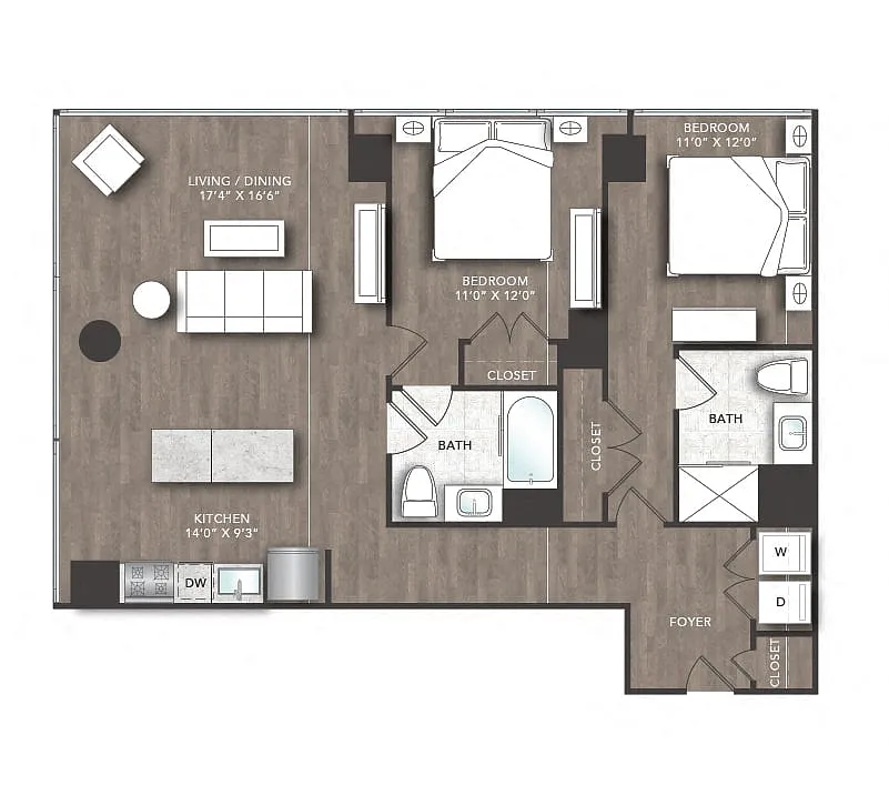 Floor plan M Units