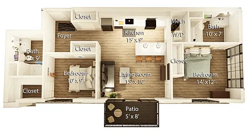 Floor plan Livingston