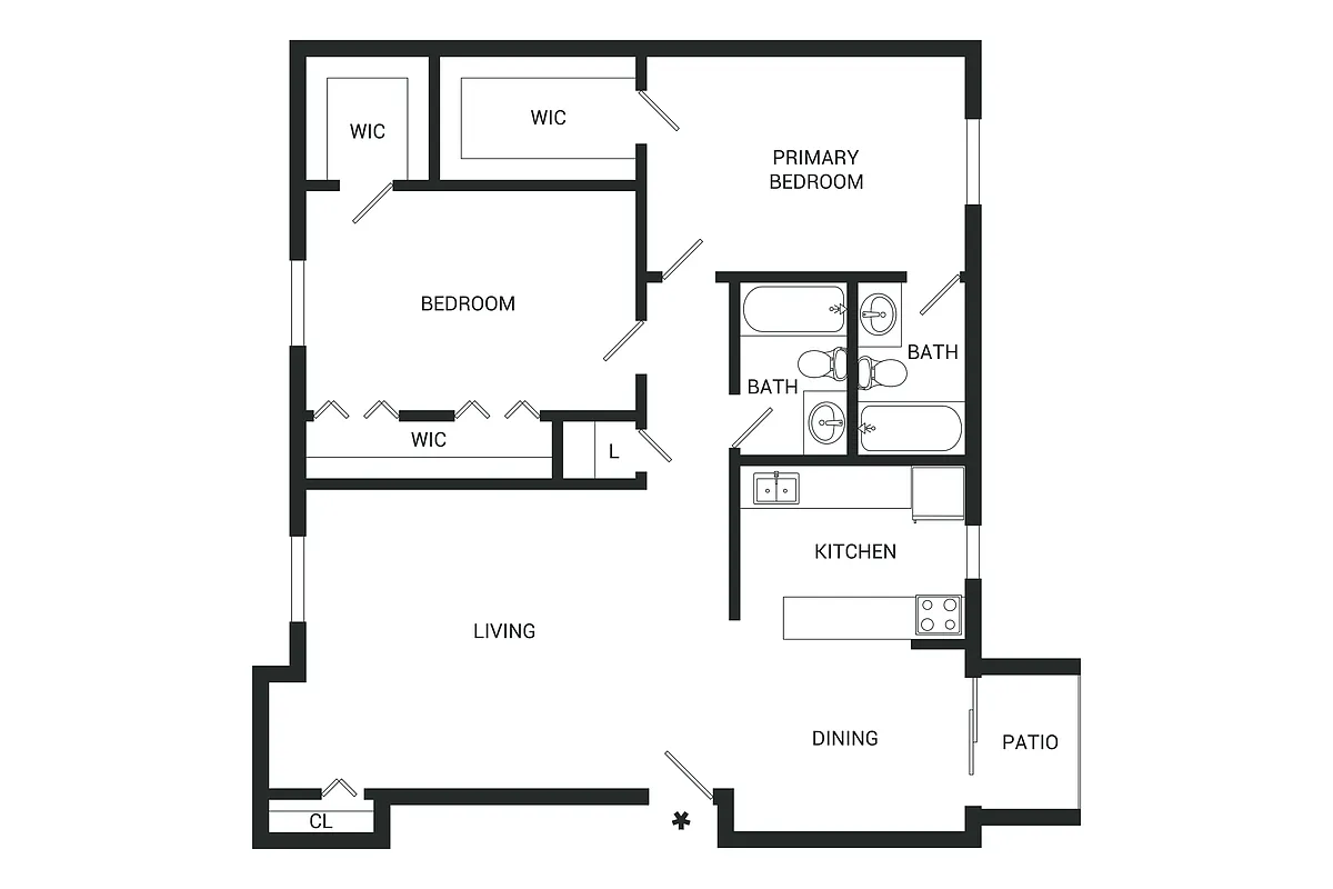 Floor plan Collage