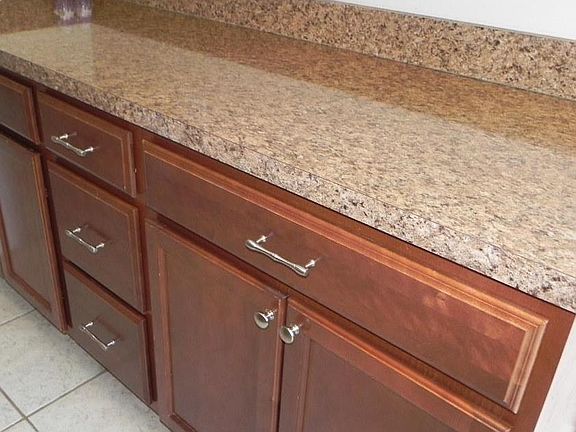 Abundant Cabinets & Work Space