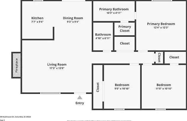 3 bed, 2.0 bath, 1104 sqft, $1,595 — Photo 2