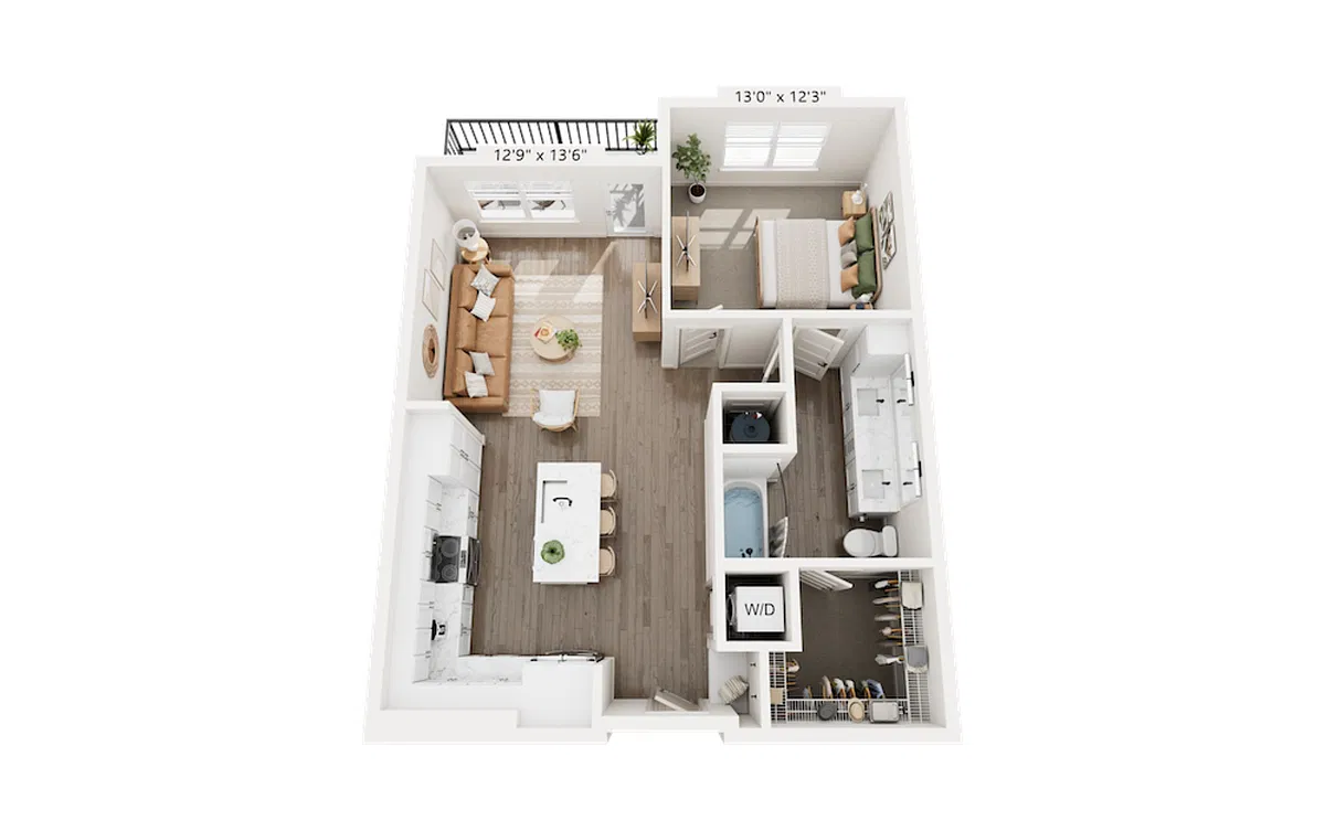 Floor plan A1