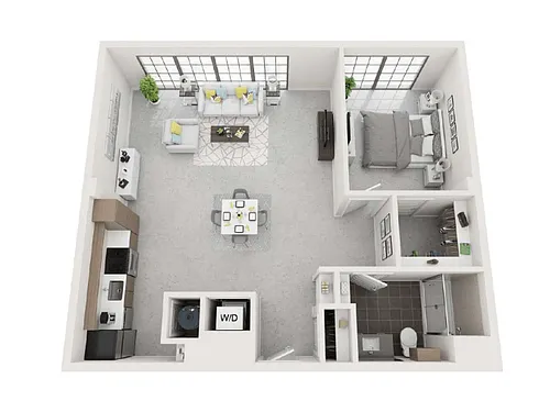 Floor plan The Lenox (A2)