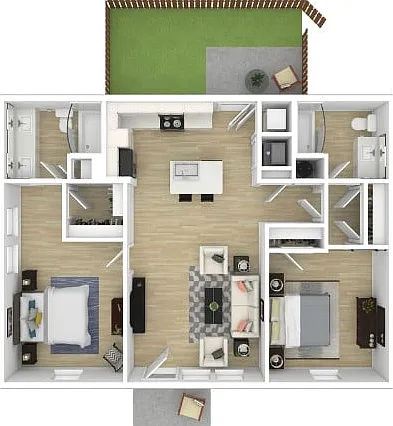 2 BD DETACHED COTTAGE 2 BD DETACHED COTTAGE