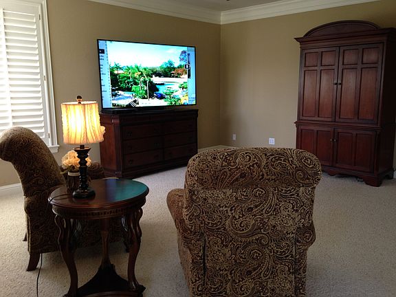 Master bedroom suite