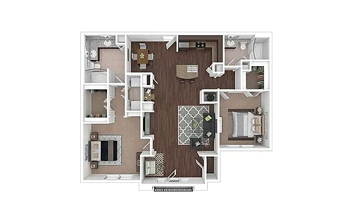 Floor plan The Beltline