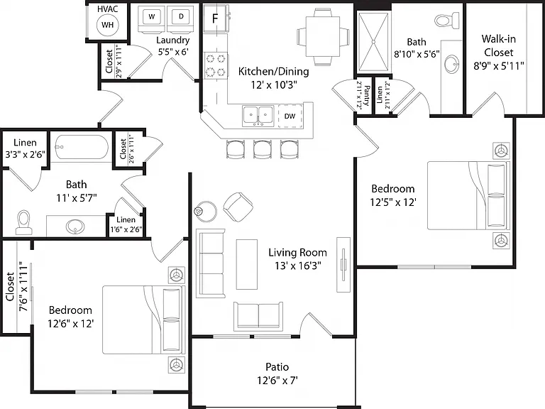 Lakeside Village Apartment Homes — Photo 33