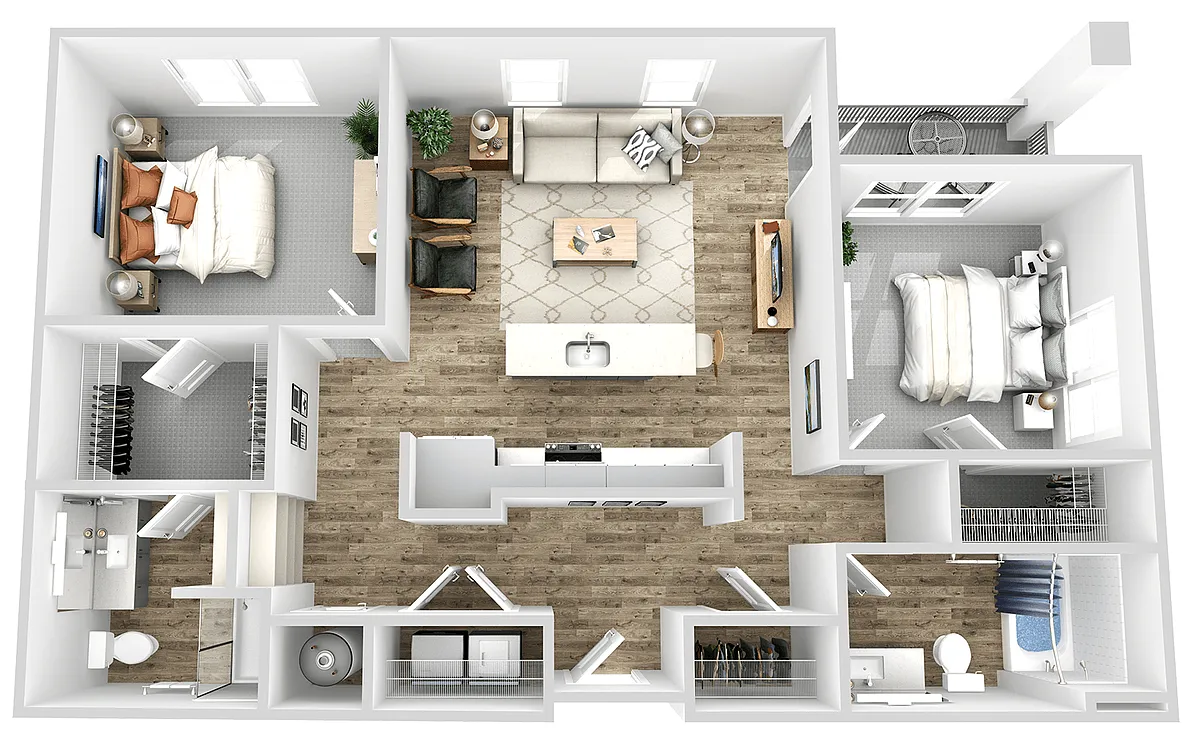 Floor plan B3