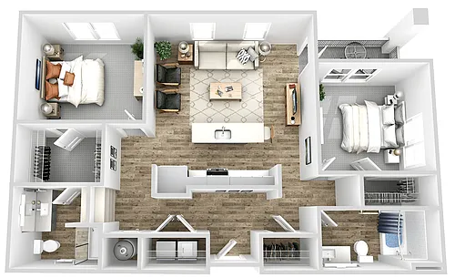 Floor plan B3